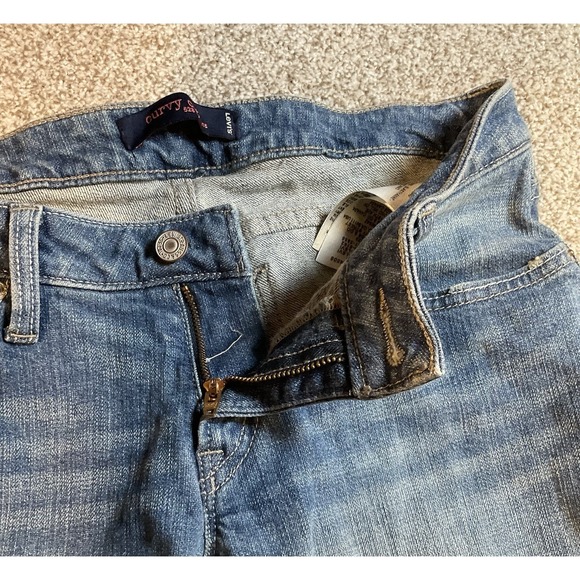 LEVI'S Womens 528 Curvy Flared Jeans US 11 Blue Cotton - Picture 10 of 10